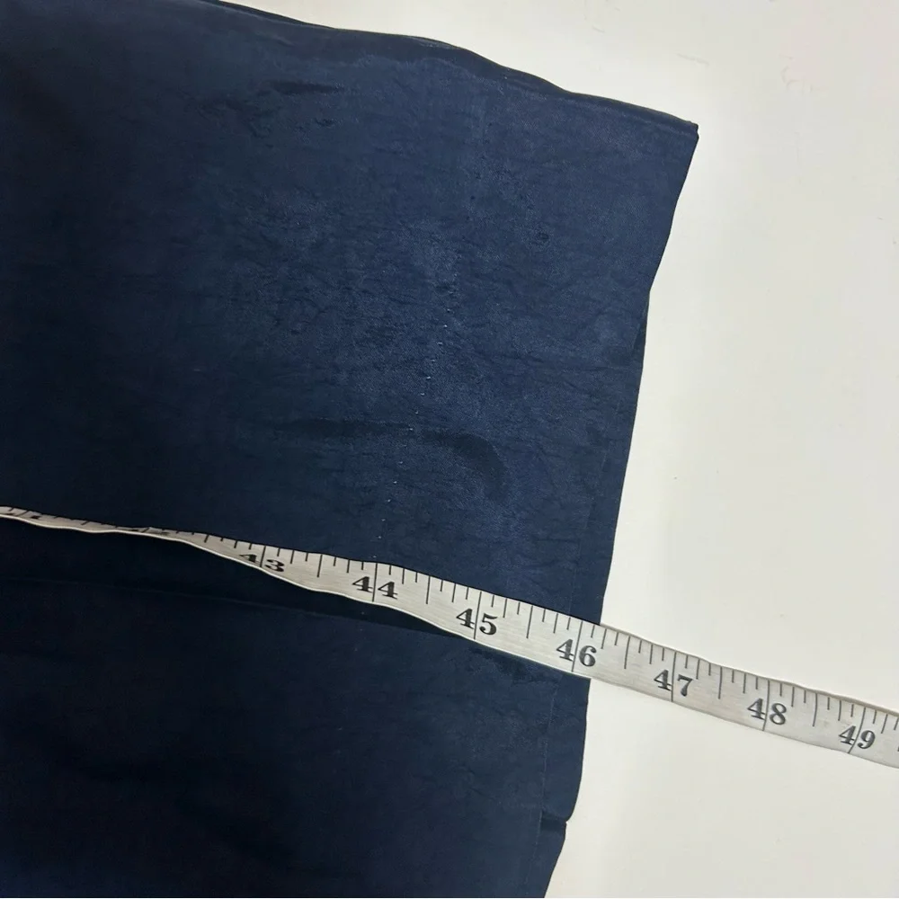 J.Crew Tall Essential wide-leg pant in textured satin (12T) - Picture 9 of 10